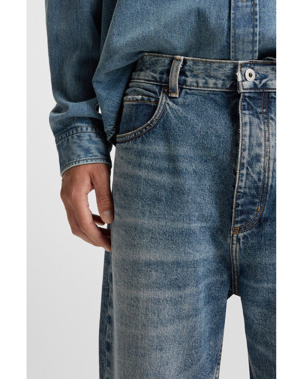 Blue 32 Rops HUGO Blue Men's Jeans Size 32/32 for Men | Lyst