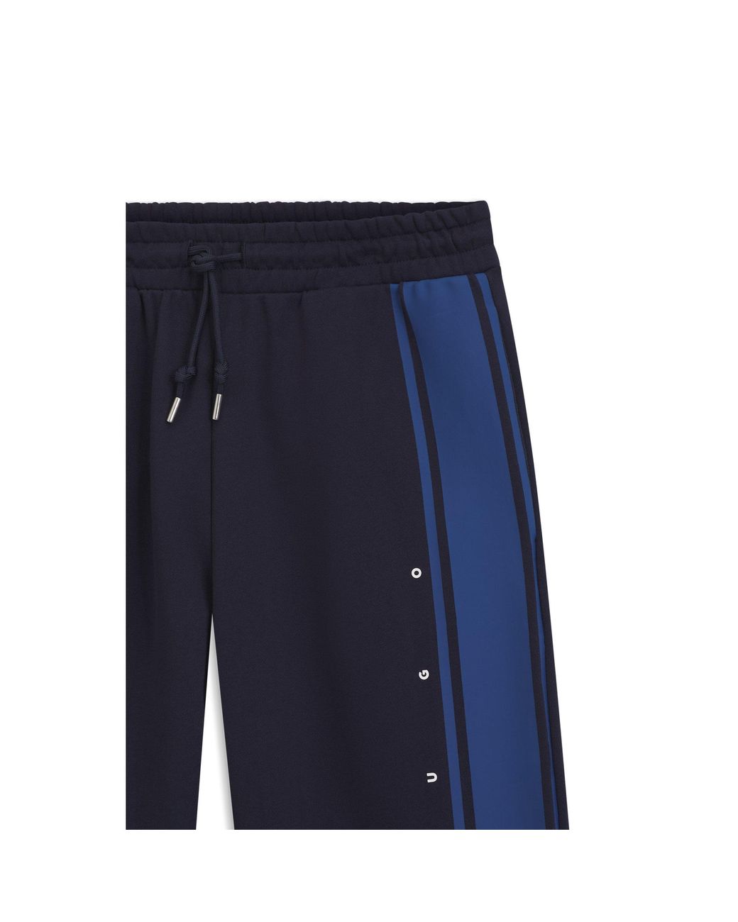 HUGO Blue Relaxed-Fit Tracksuit Bottoms for men