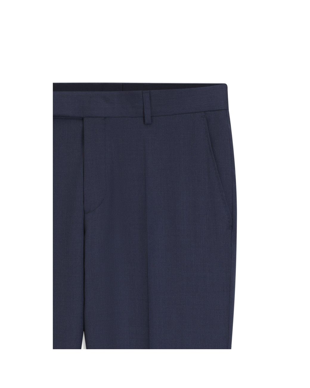 Boss Blue One Slim-Fit Trousers for men
