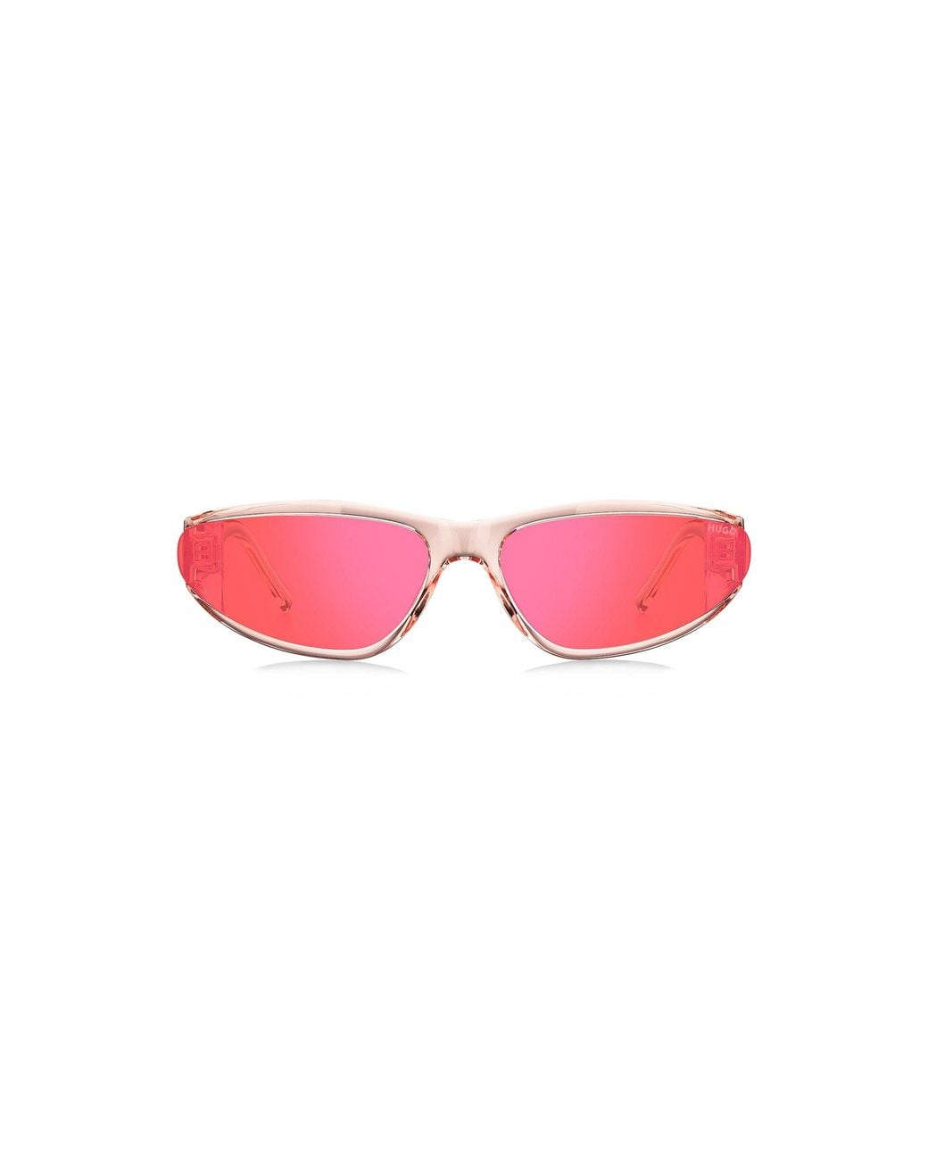HUGO Pink Acetate Sunglasses With Tonal Lenses for men