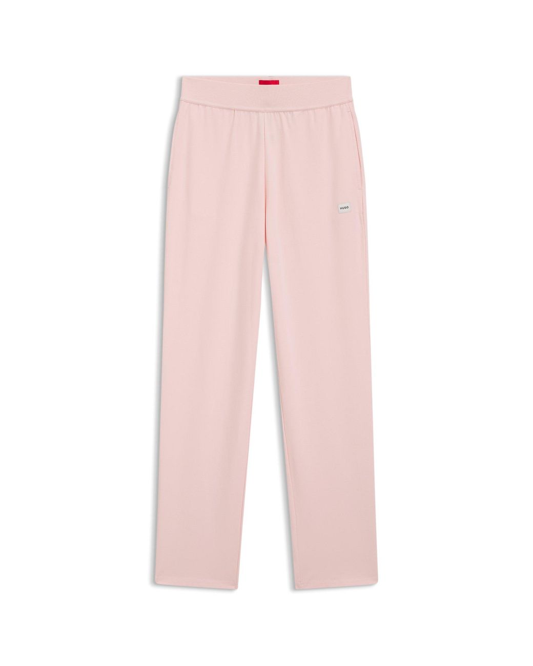 HUGO Pink Tracksuit Bottoms