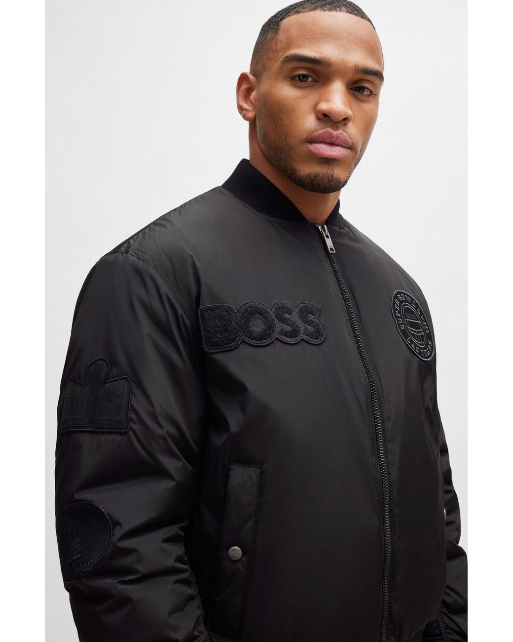 Boss bomber clearance jacket