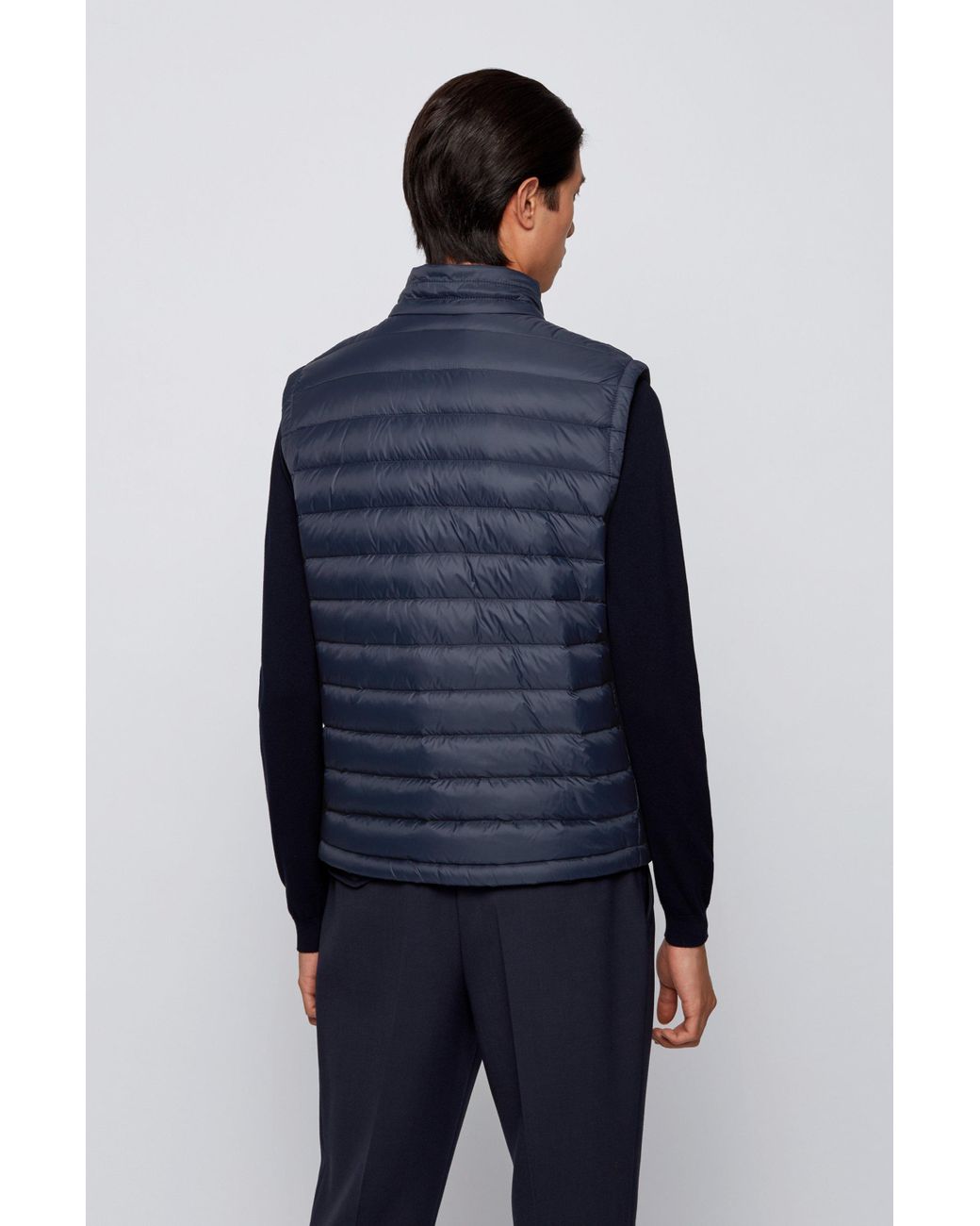 hugo boss water repellent gilet