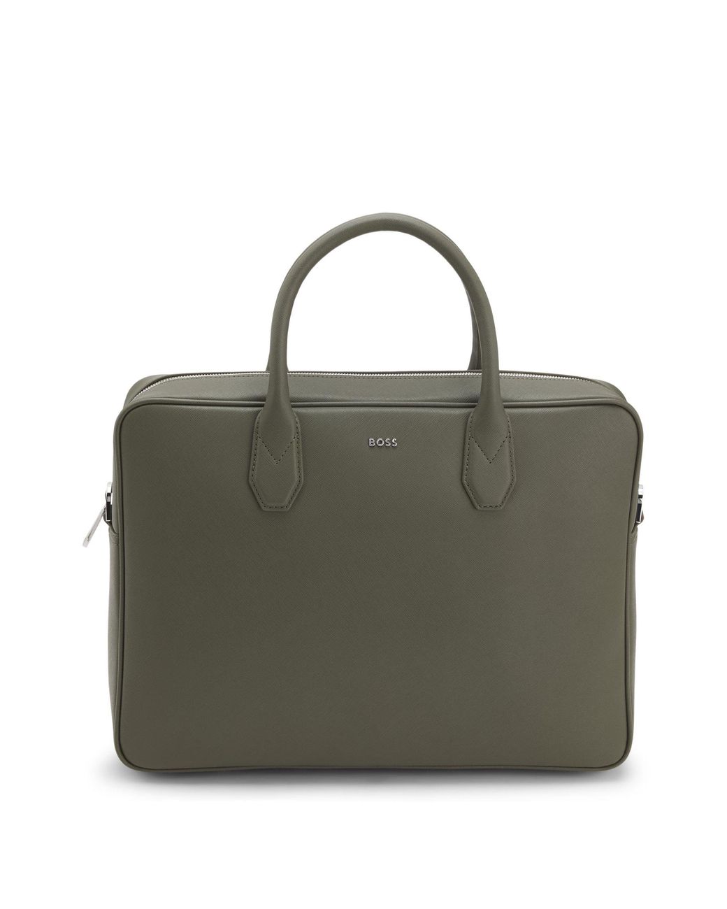 Borsa Portadocumenti di Boss in Green da Uomo