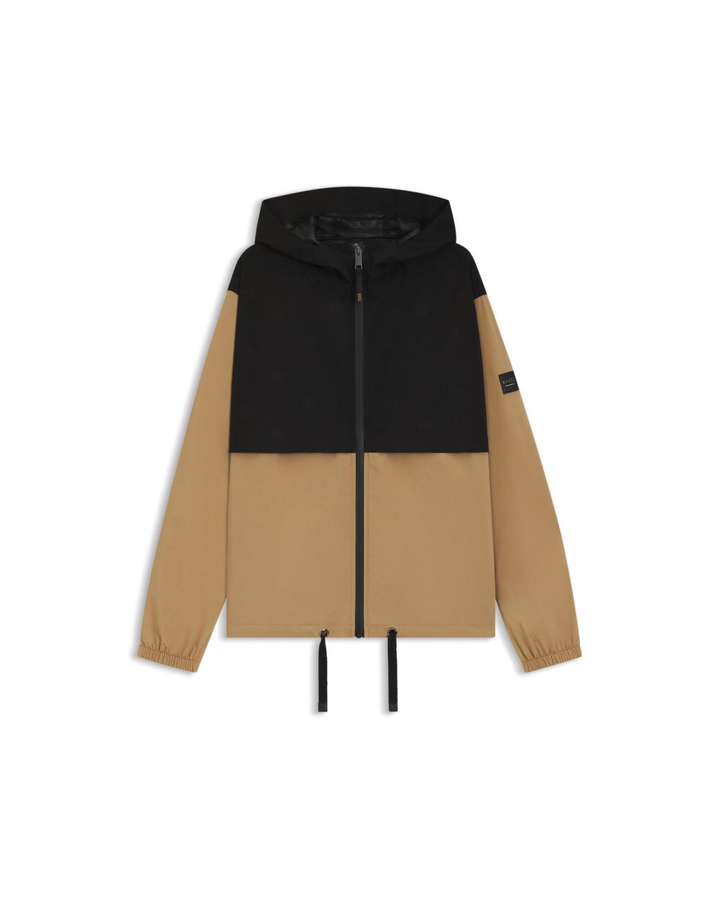 Boss Black Equestrian Waterproof Rain Jacket With Double B Monograms
