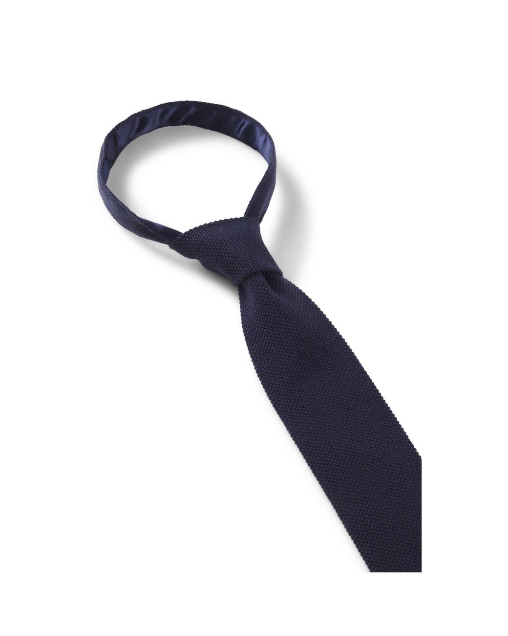 Boss Blue Jacquard-Patterned Tie for men