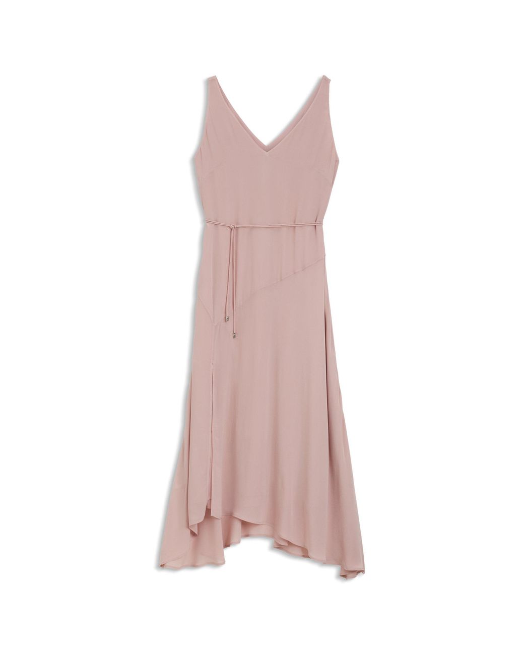 Boss Pink V-Neck Slip Dress