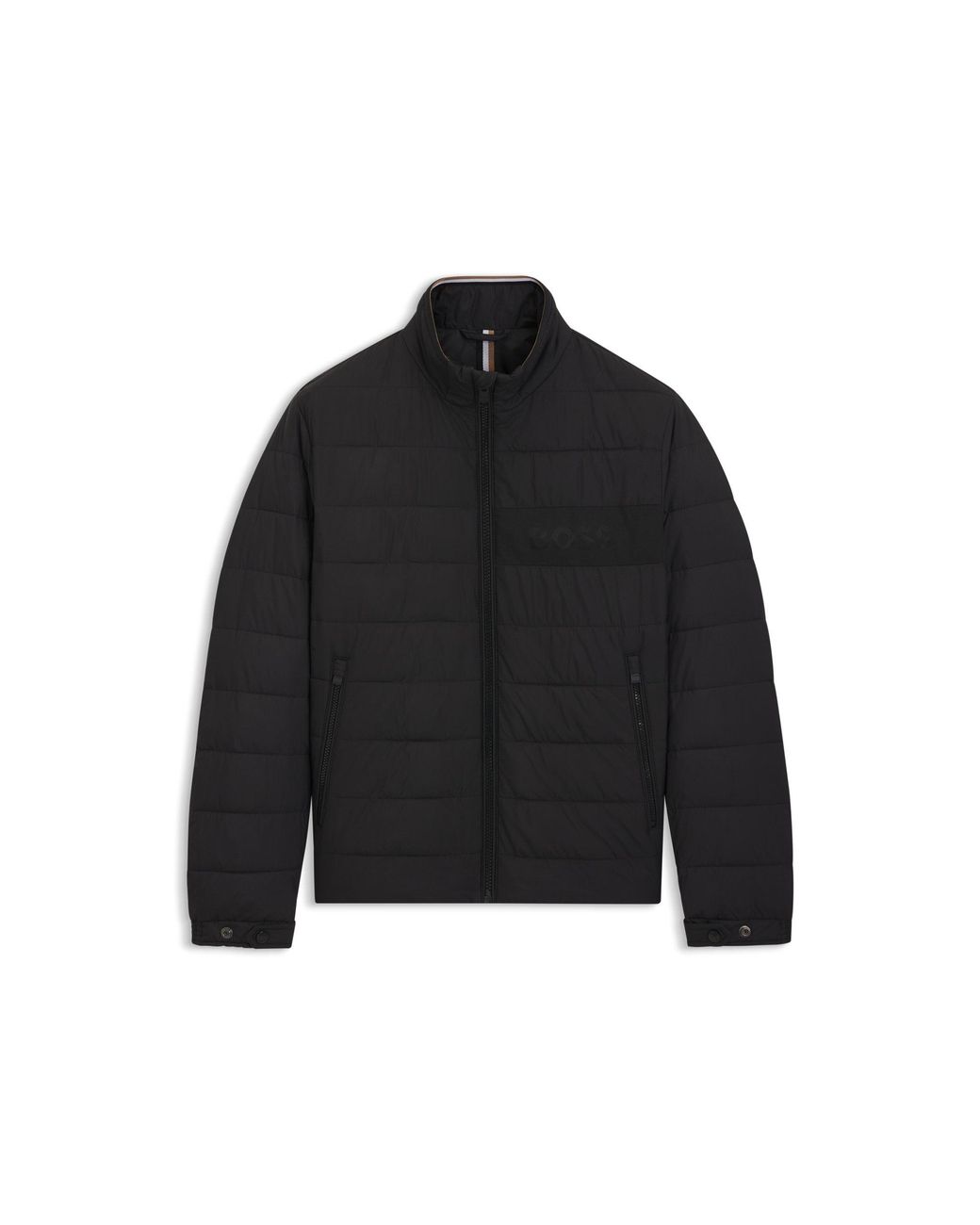 Boss Black Classic Padded Jacket With A Zip Closure for men