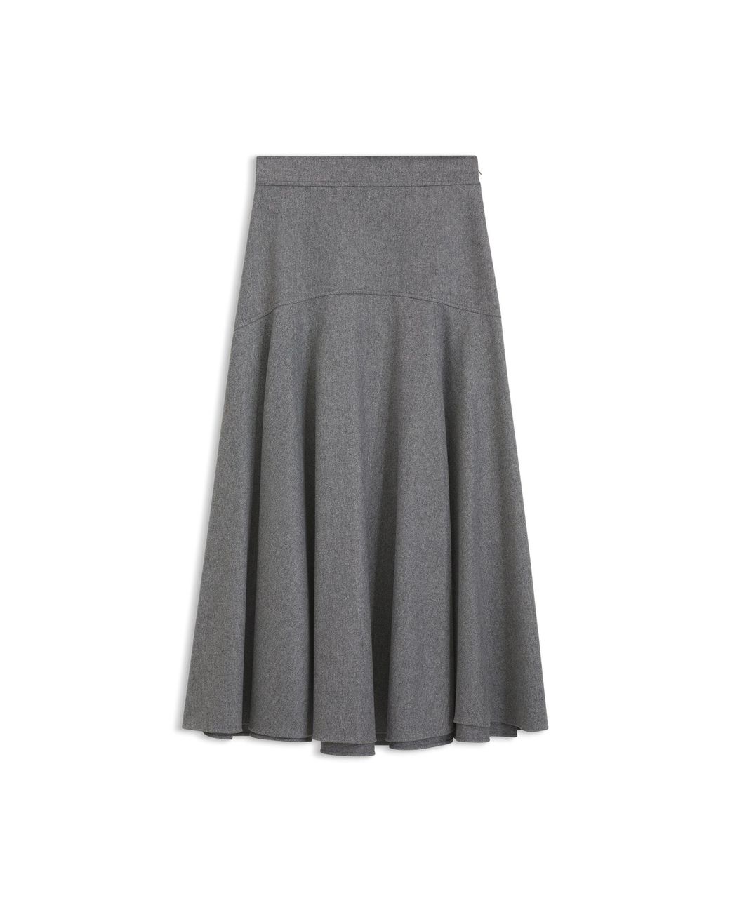 Boss Gray A-Line Skirt