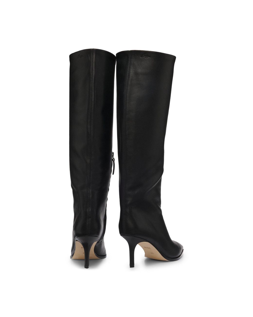 Boss Black Knee-High Boots