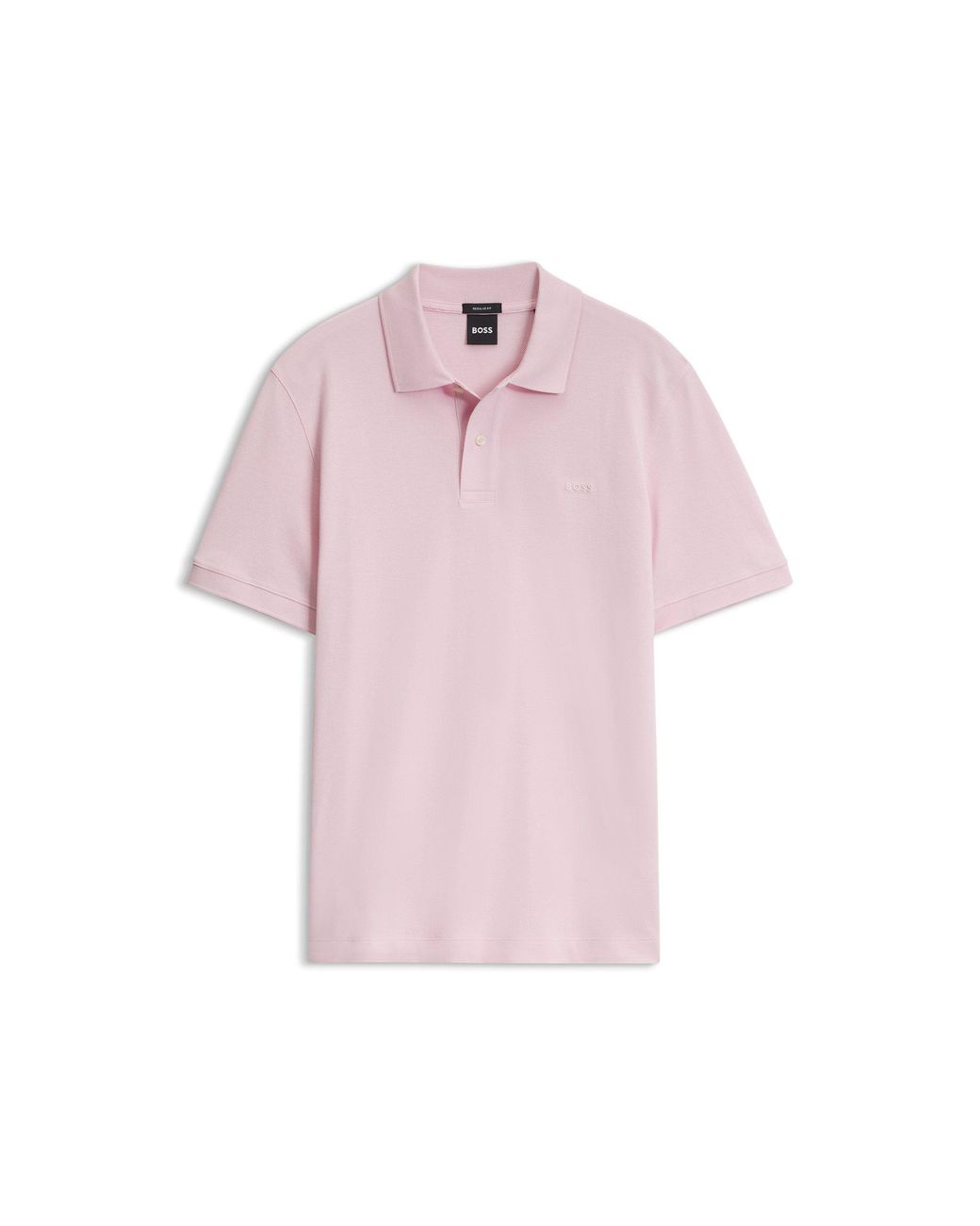 Boss Pink Versatile Polo Shirt for men