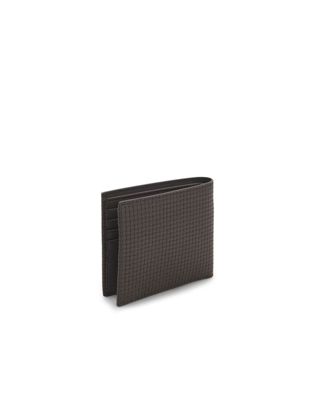 Boss Gray Textured Wallet for men