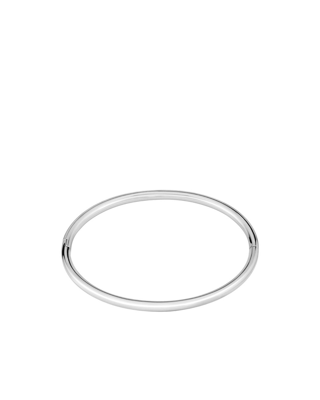Boss Metallic Tone Bangle With Logo Detail