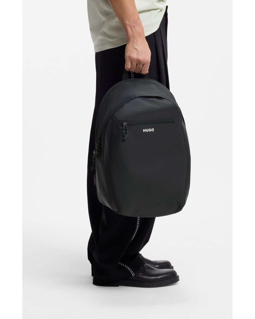 HUGO Black Men's Backpacks for Men | Lyst