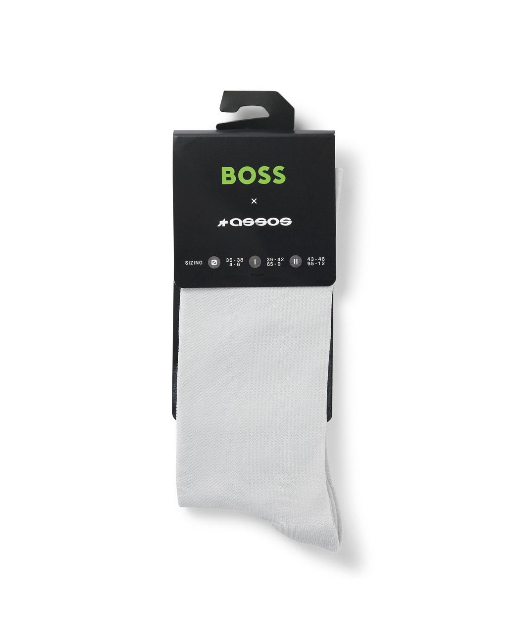 Boss White X Assos Lightly Insulated Cycling Socks