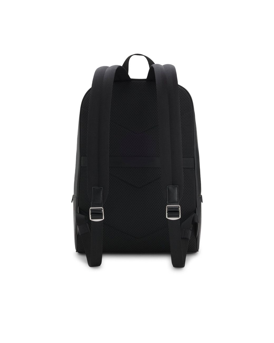 HUGO Black Backpack With-Tone Trims for men