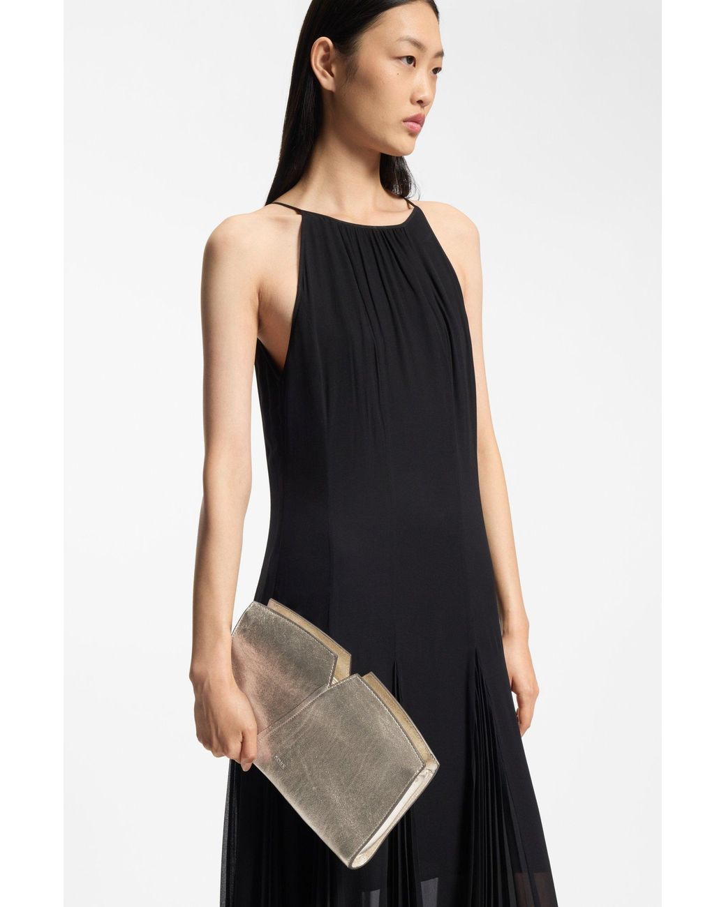 Borsa Clutch di Boss in Natural