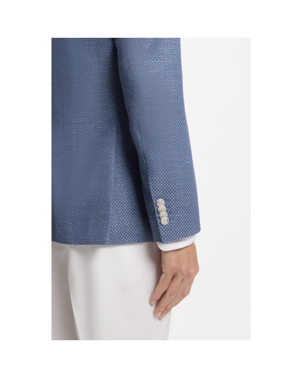 Boss Blue Slim-Fit Blazer for men