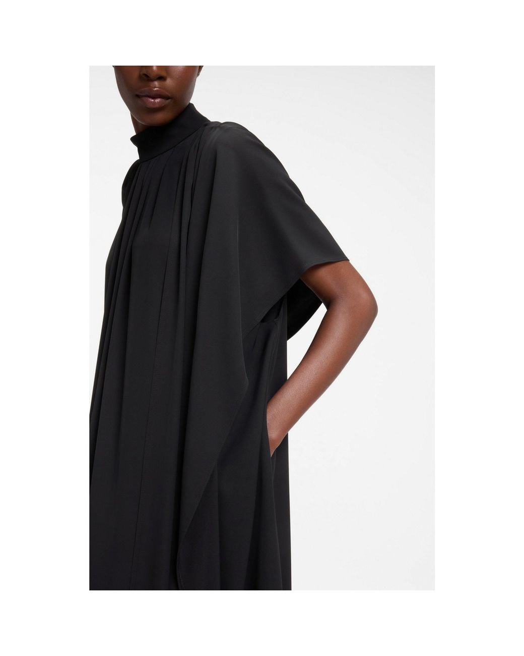 HUGO Black X Entire Studios Cape Dress