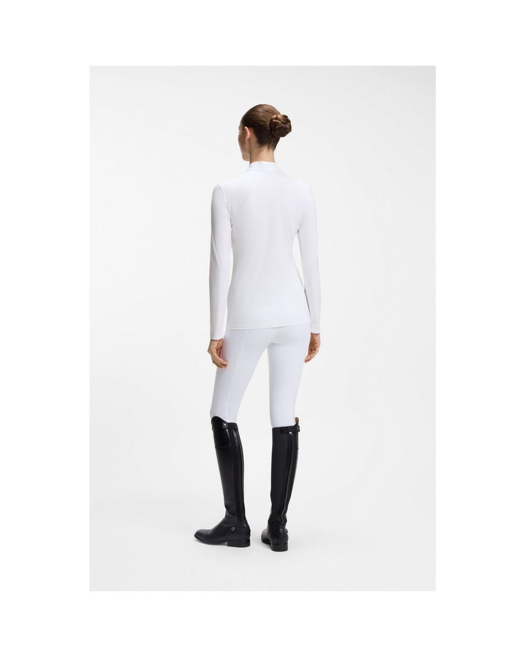 Boss White Equestrian Training Shirt