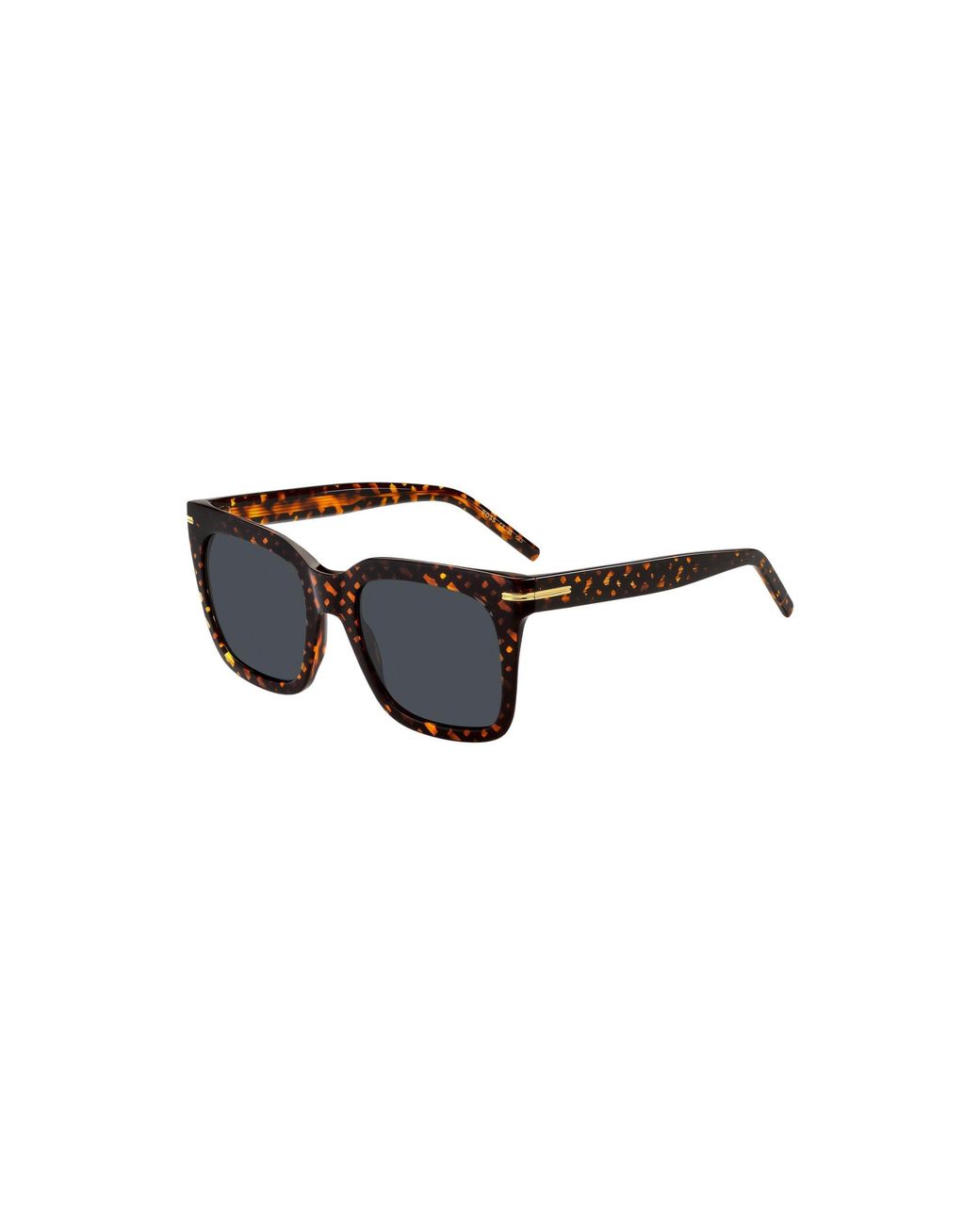 Boss Black Monogram- Sunglasses With-Tone Hardware