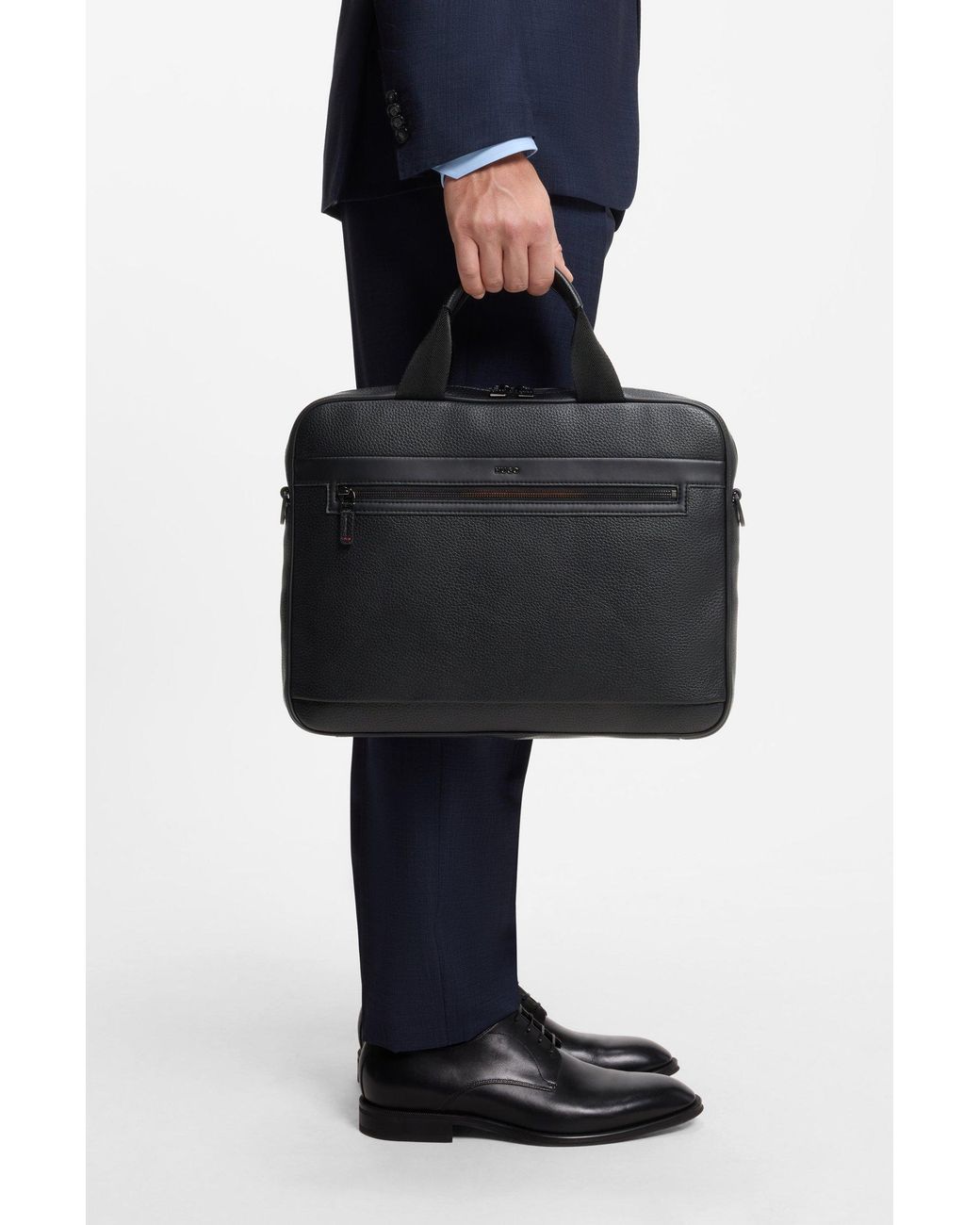 Borsa Portadocumenti di HUGO in Black da Uomo