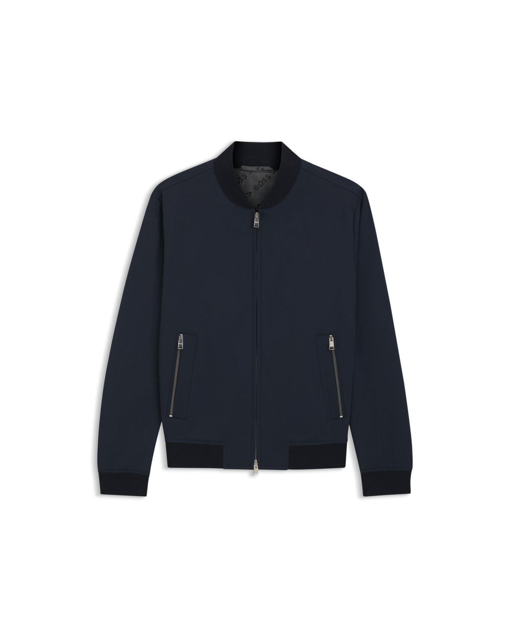 Boss Blue Slim-Fit Jacket for men