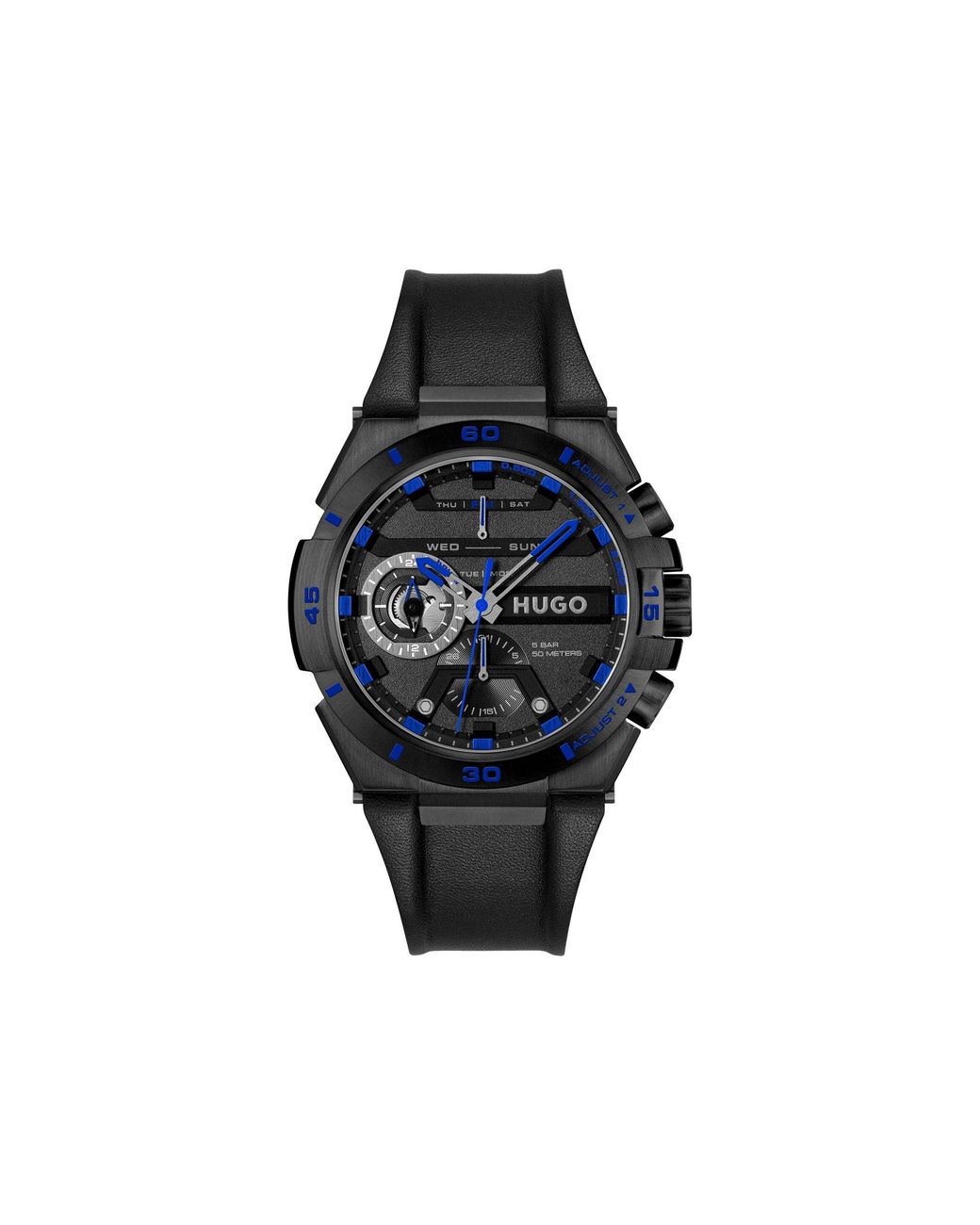 HUGO Blue Plated Watch for men