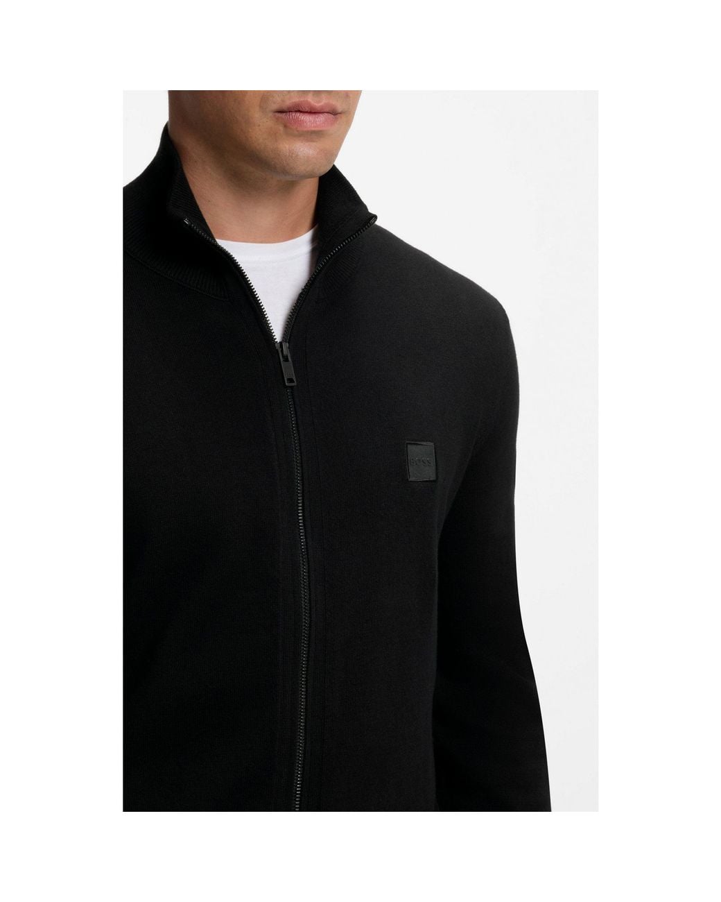 Boss Black Knitted Jacket for men