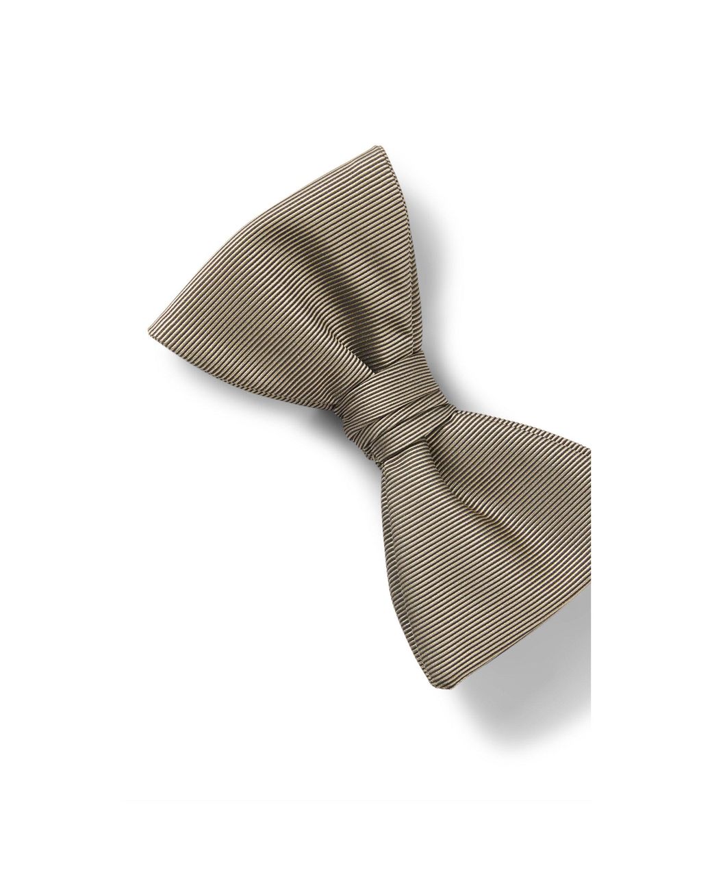 HUGO Gray Pre-Tied Bow Tie for men