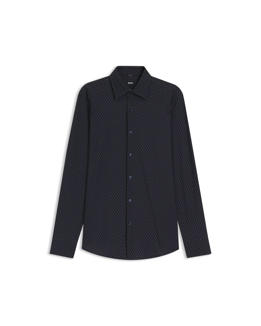 Boss Blue Slim-Fit Shirt for men