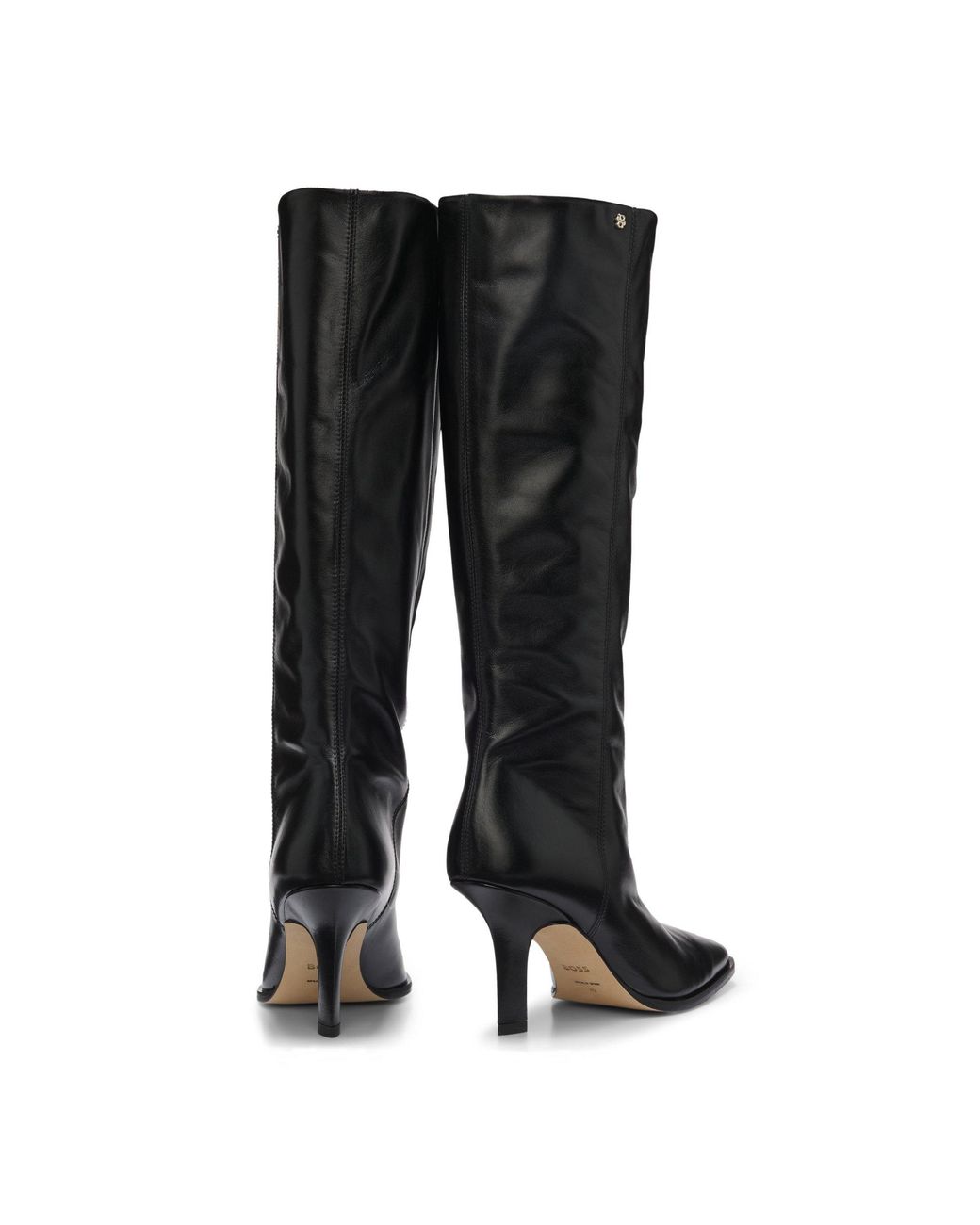 Boss Black Knee-High Boots