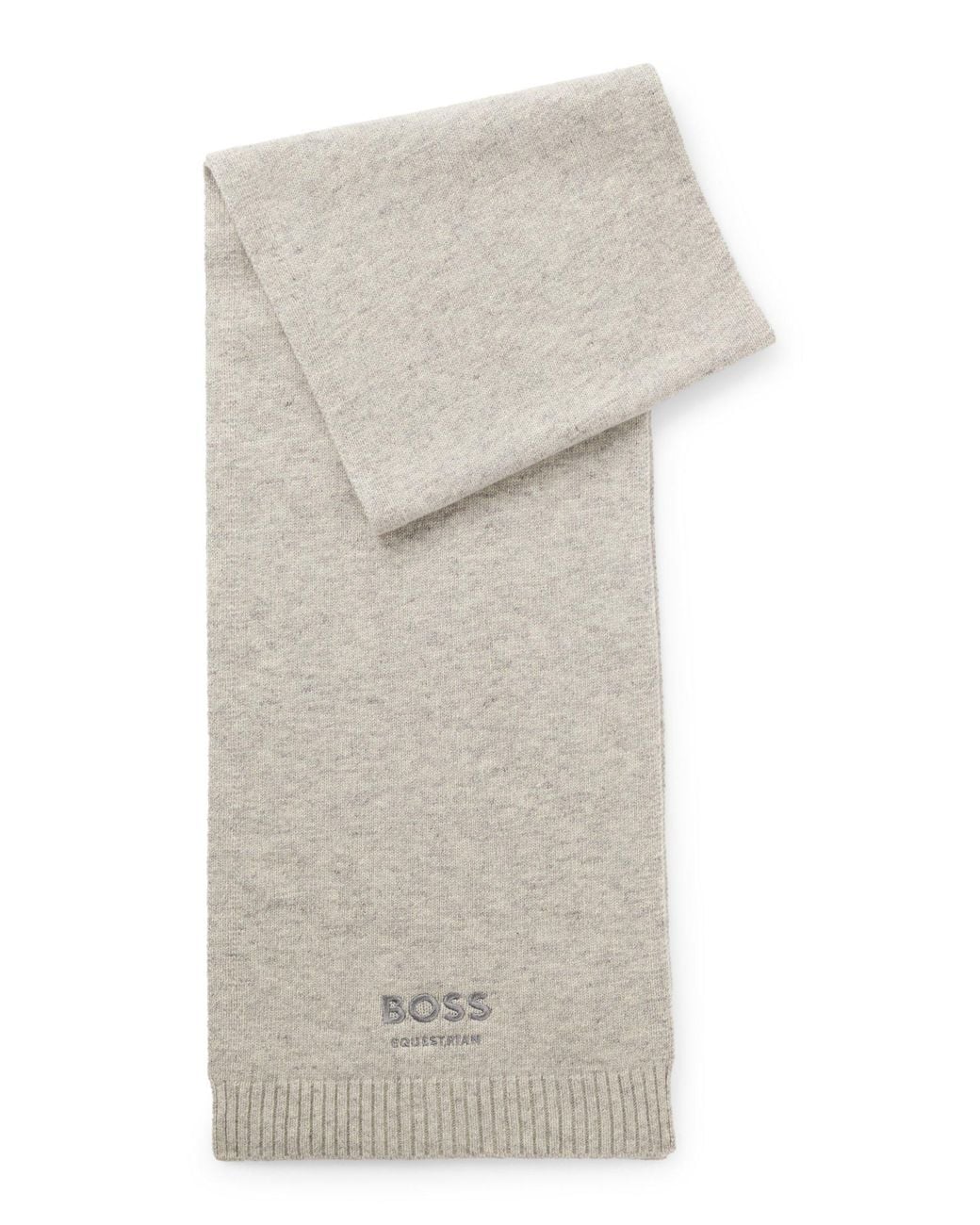 Sciarpa Da Equitazione di Boss in White da Uomo