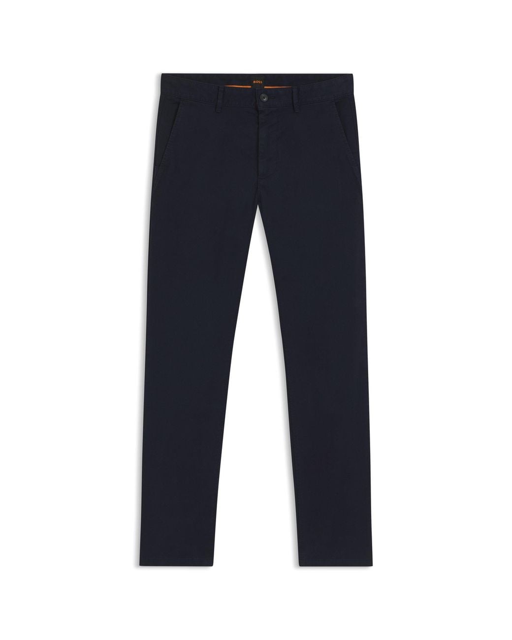 Boss Blue Slim-Fit Chinos for men