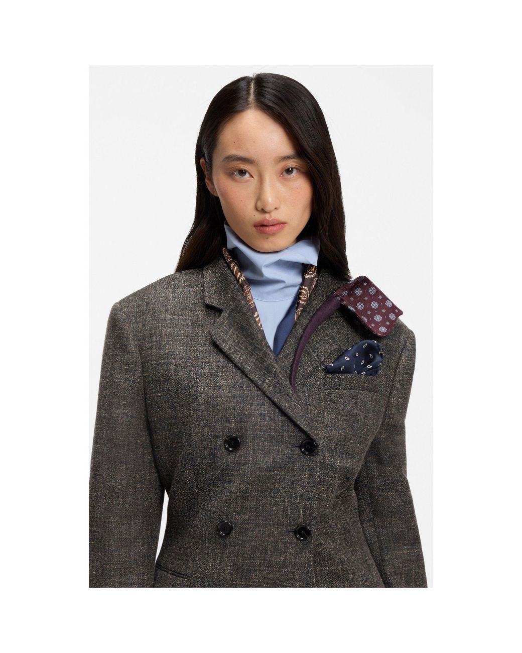 Boss Brown Runway Neckwear Gift Set for men