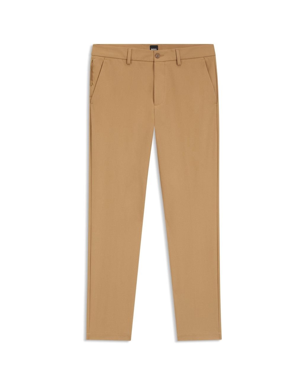 Boss Natural Slim-Fit Trousers for men