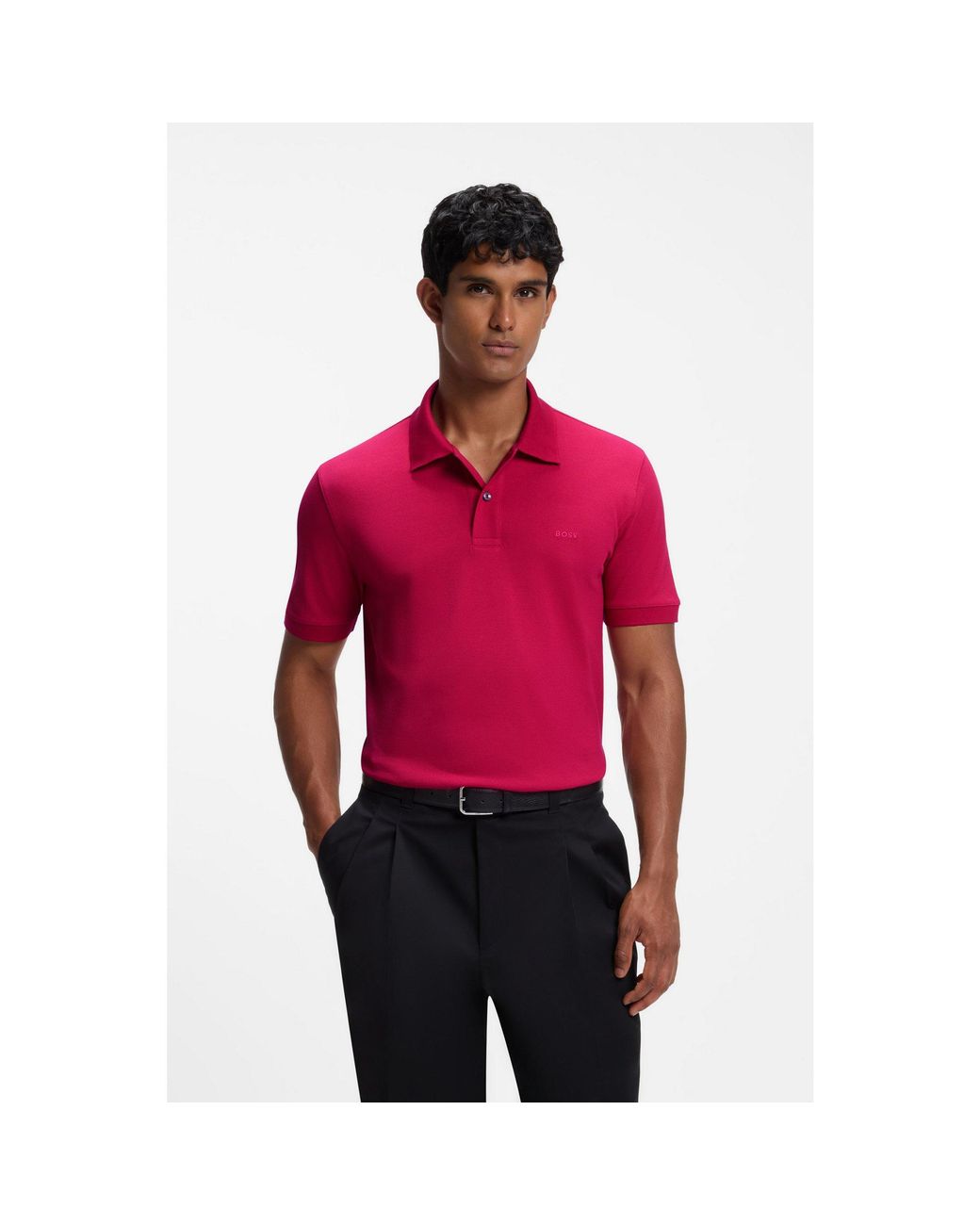 Boss Red Versatile Polo Shirt for men