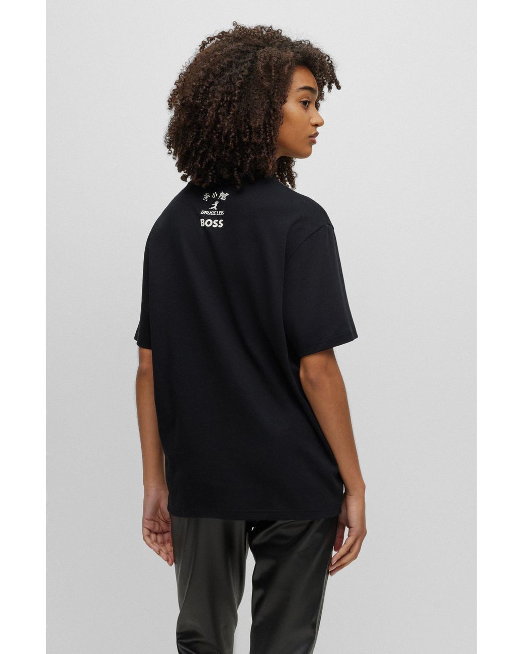 BOSS X Bruce Lee Gender-neutral T-shirt With Special Artwork