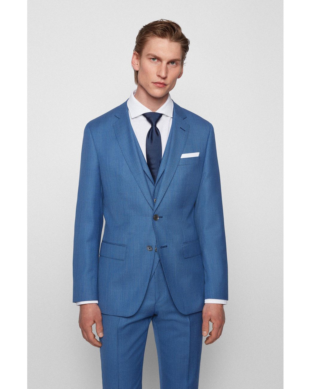 Hugo boss 3 piece suit jacket top