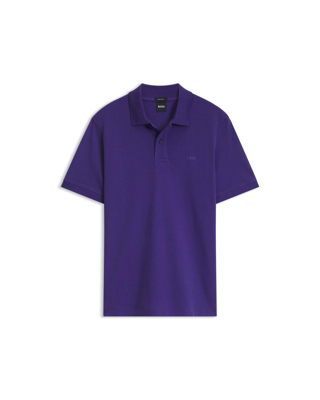 Boss Purple Versatile Polo Shirt for men