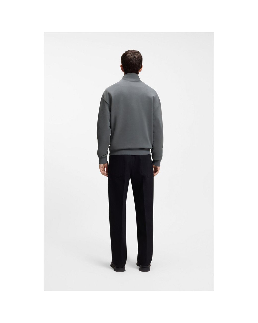 HUGO Brown Cotton Sweatshirt for men