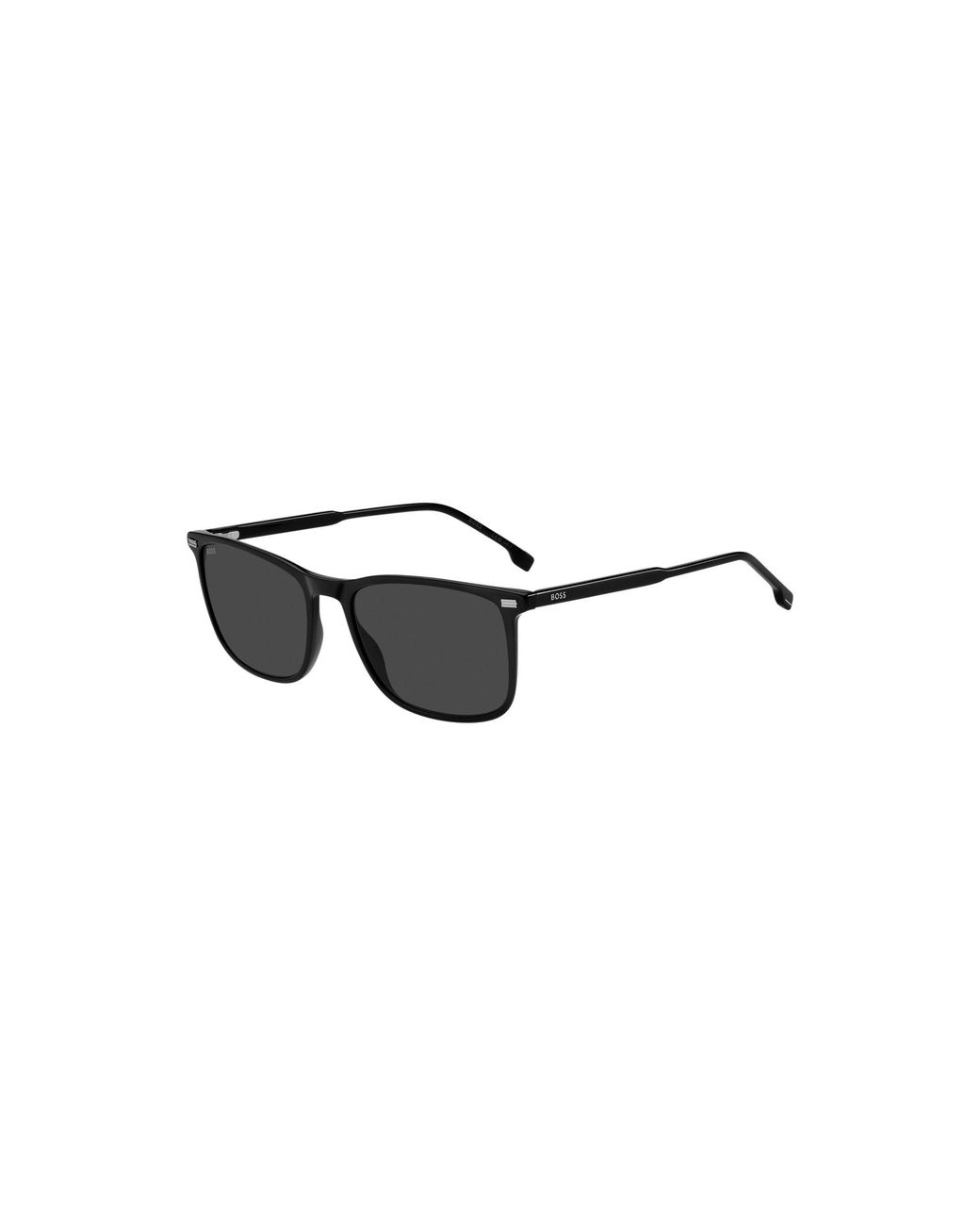 Boss Black Acetate Sunglasses With Temple Logo for men