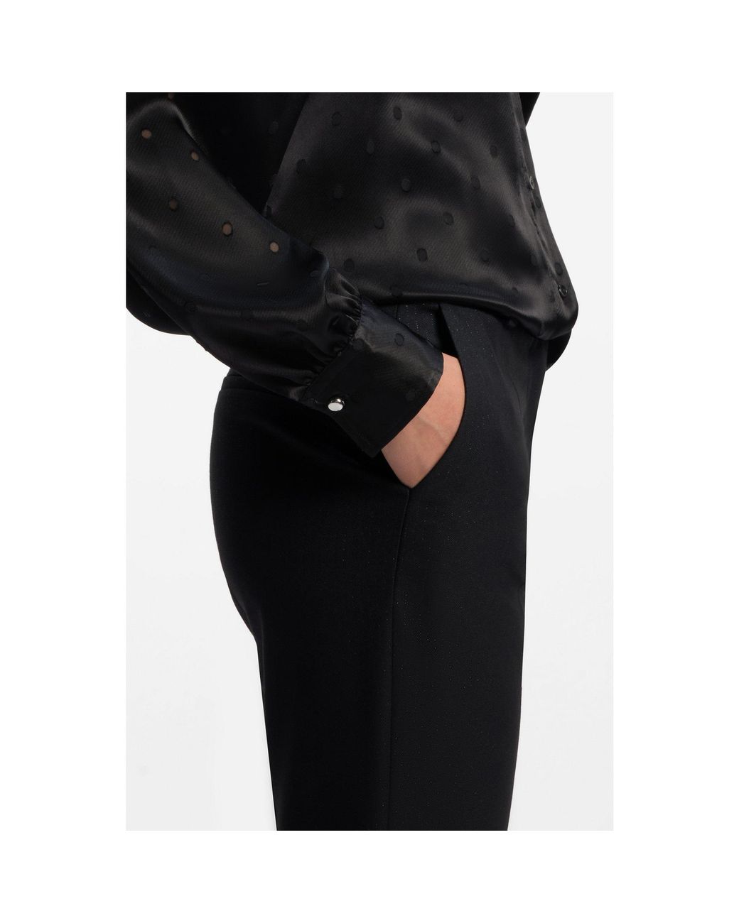 HUGO Black Regular-Fit Blouse