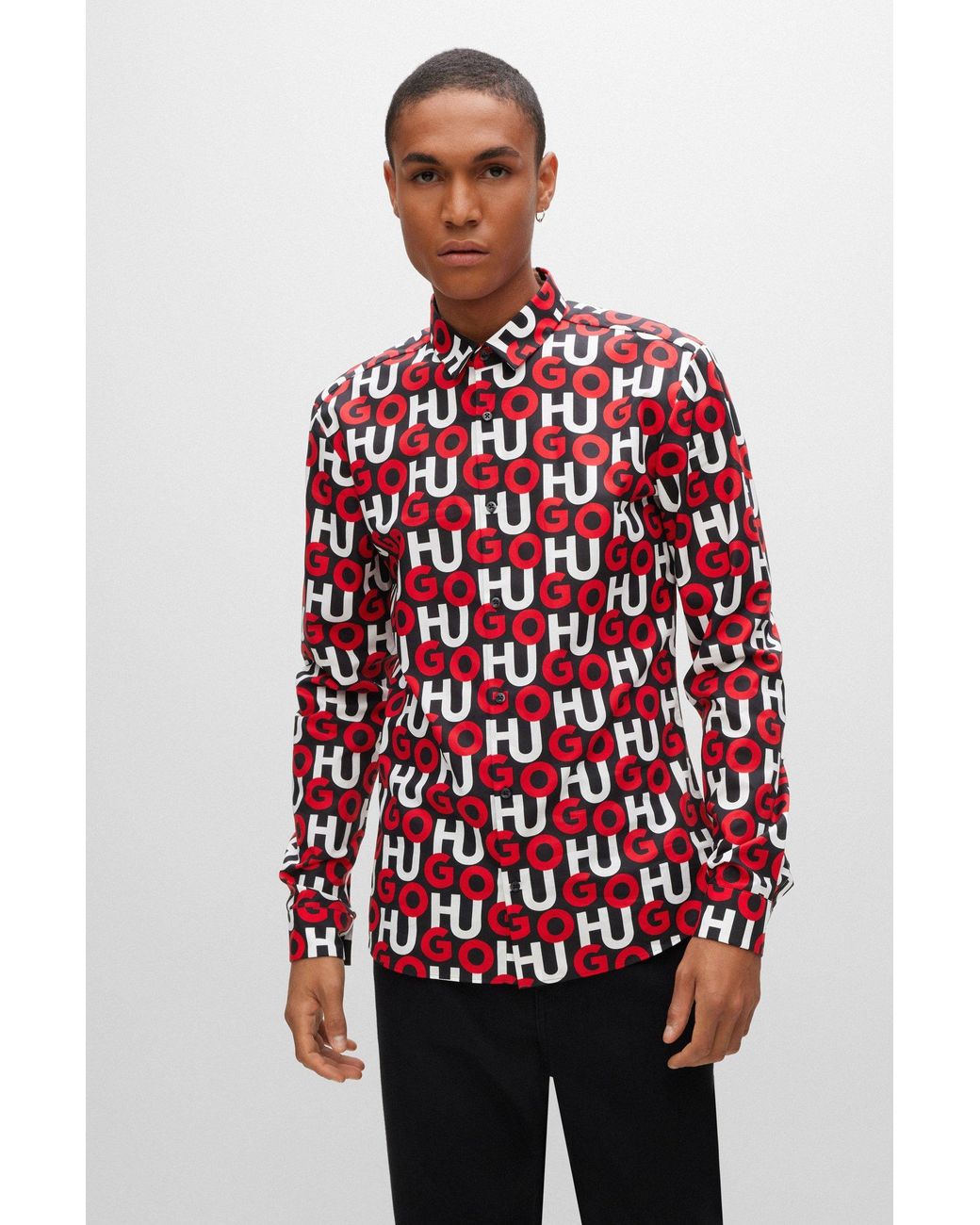 Hugo boss red label shirts discount