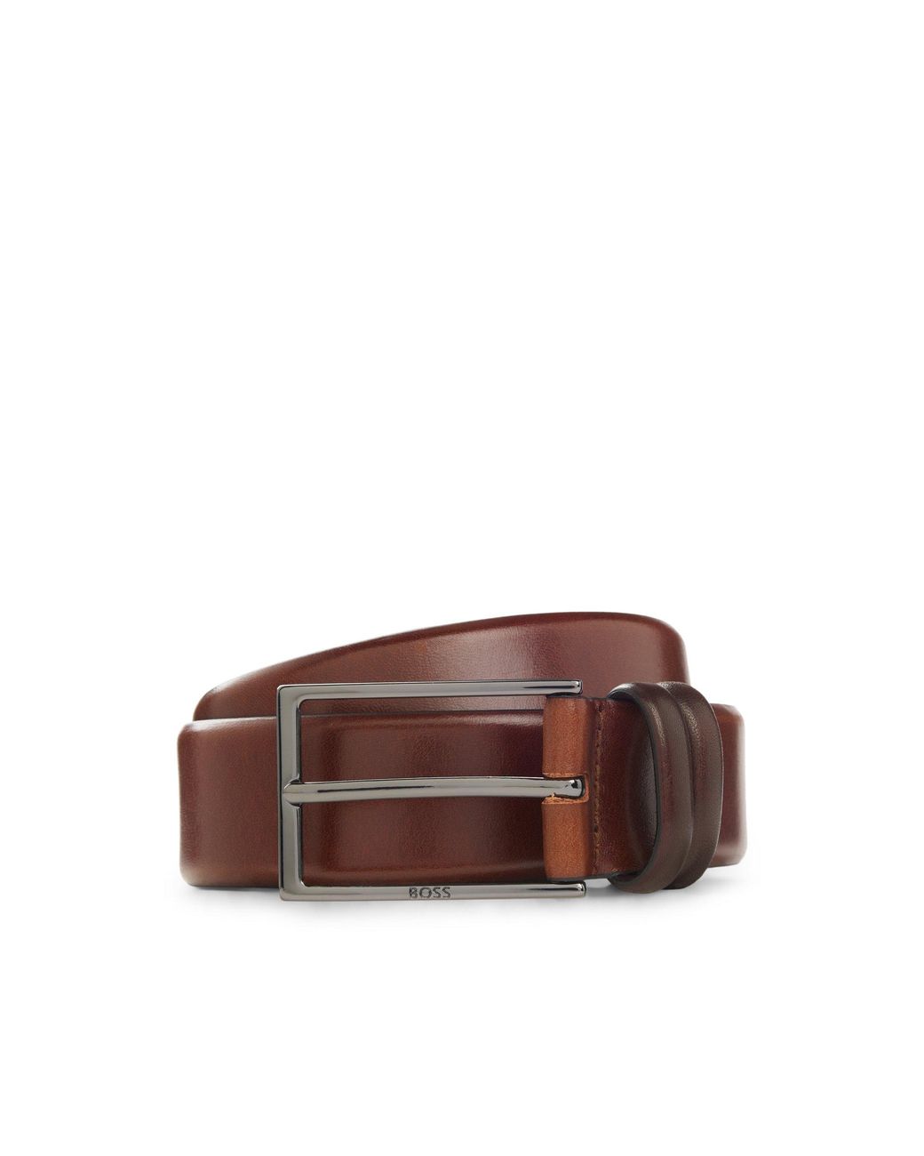 Boss Black Two-Tone Belt for men