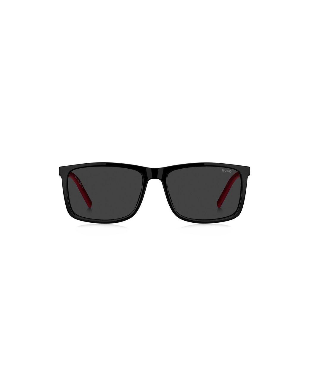 HUGO Black Sunglasses With Two-Tone Temples for men