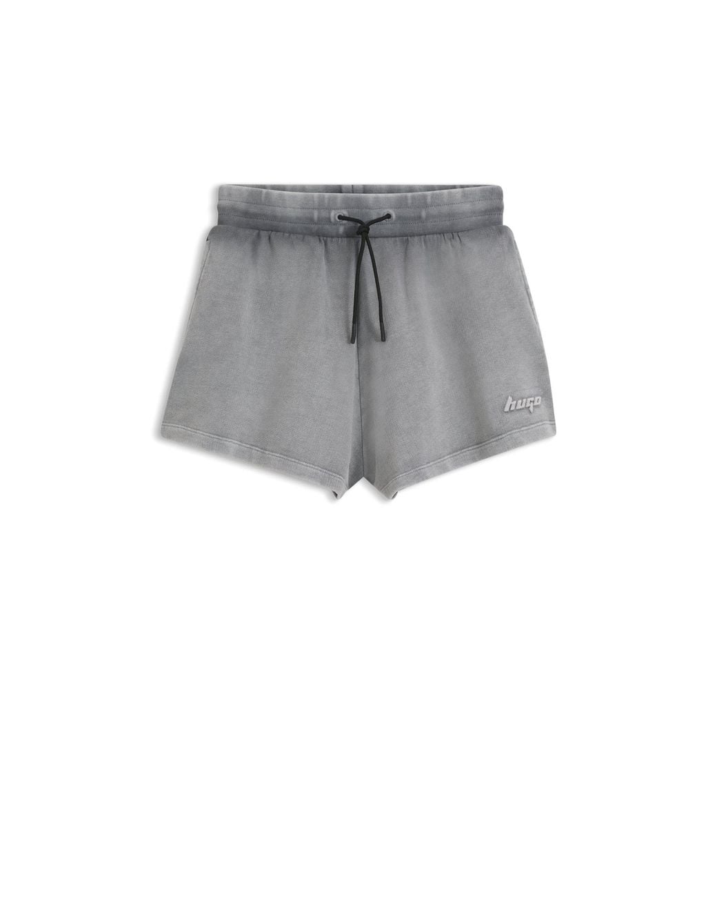 HUGO Gray Relaxed-Fit Shorts