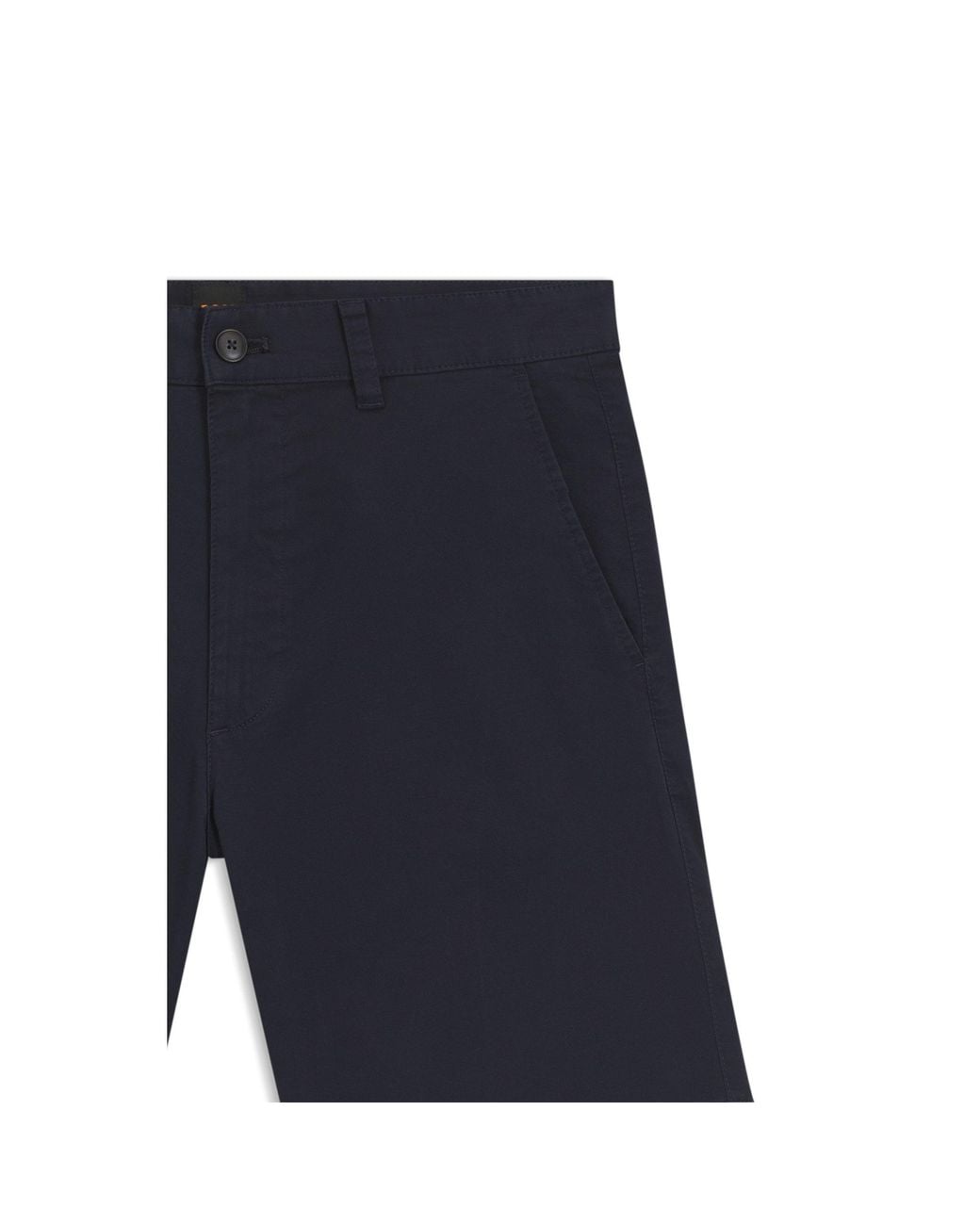 Boss Blue Slim-Fit Chino Shorts for men