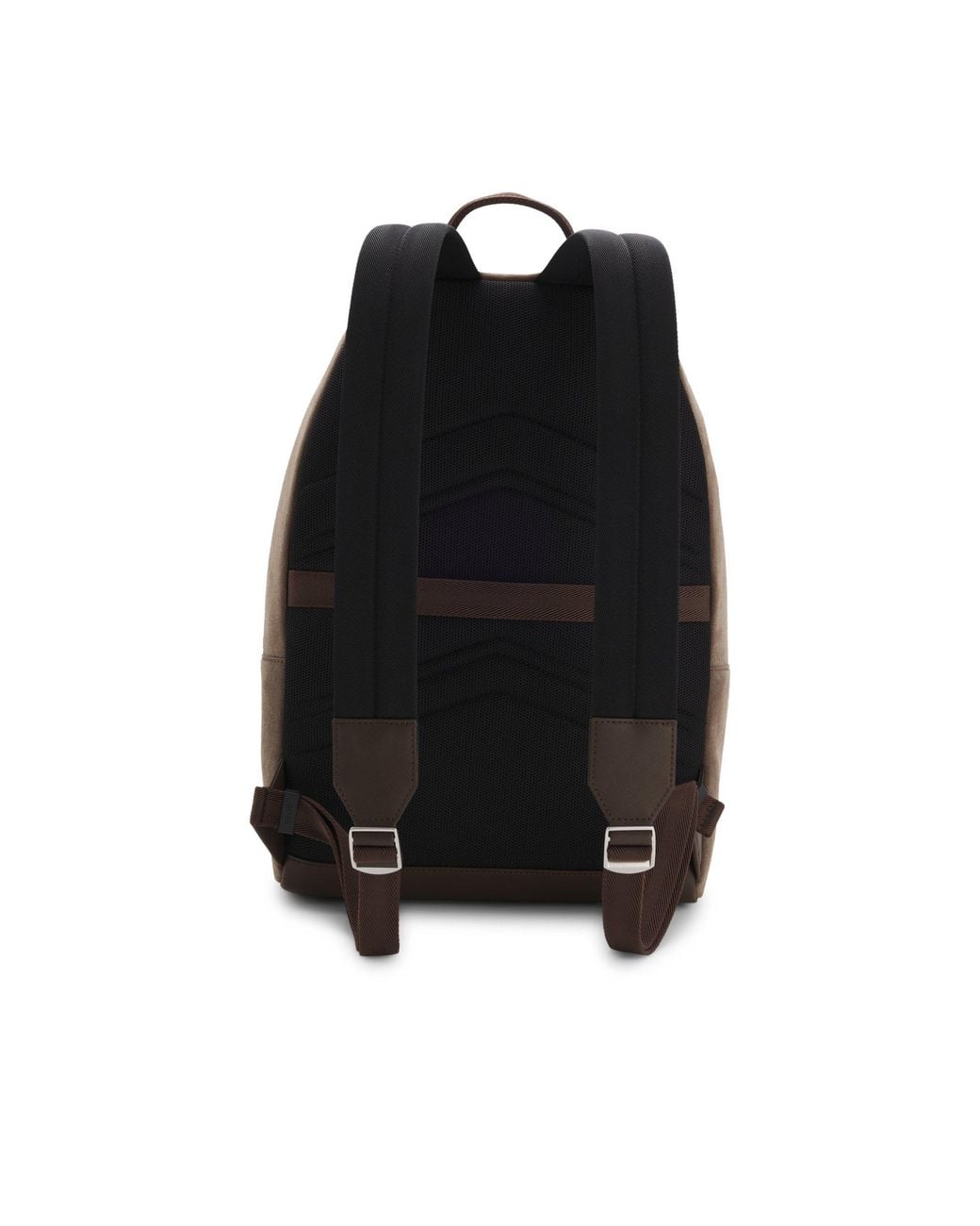 Boss Brown Backpack With Logo Lettering for men