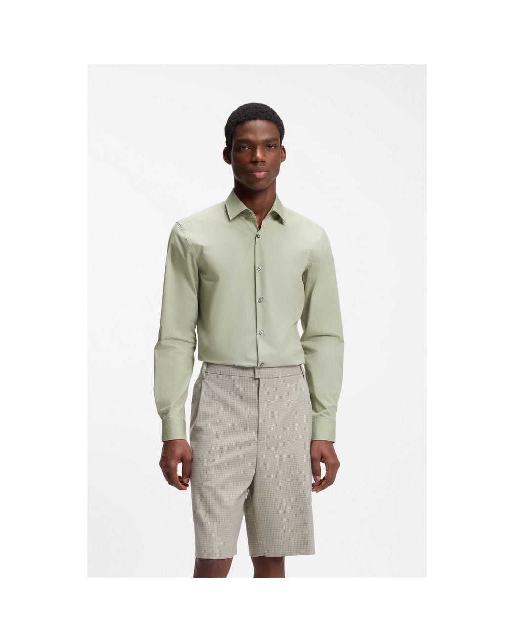 HUGO Green Slim-Fit Shirt for men
